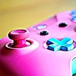 pinker X Box Gaming-Controller