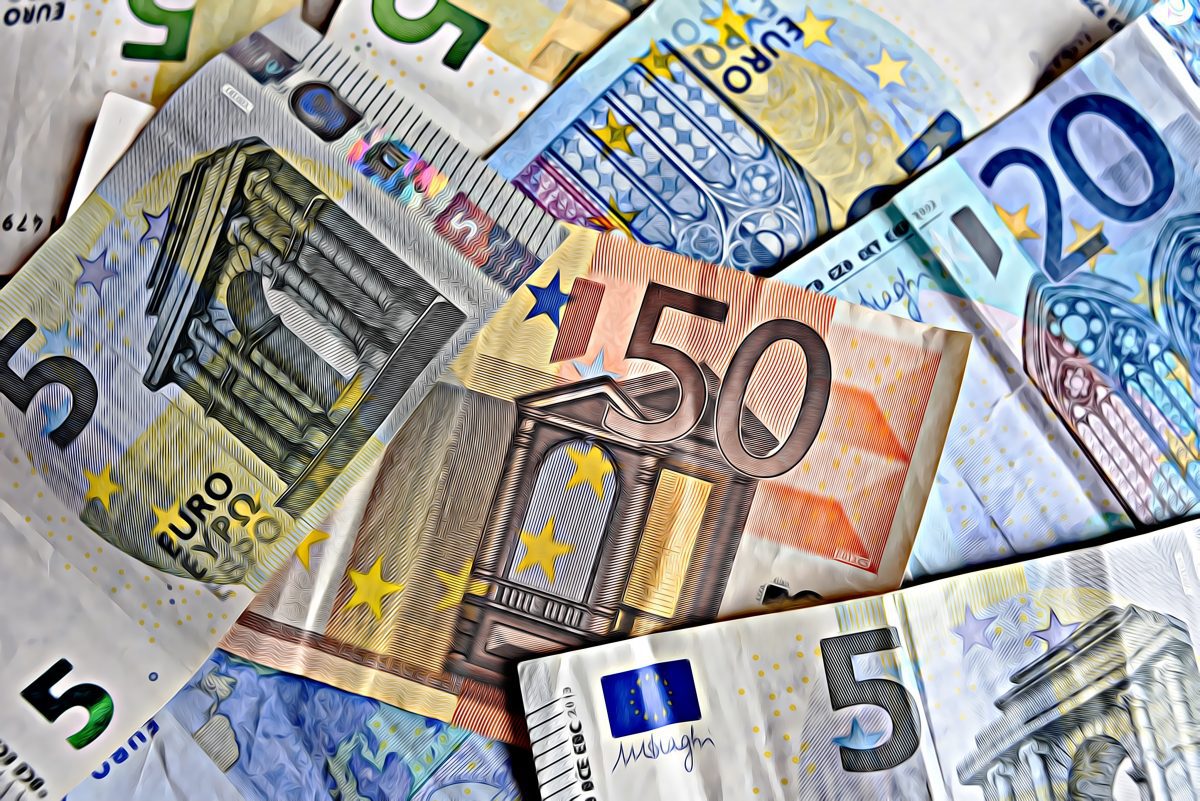 verschiedene Euro Scheine