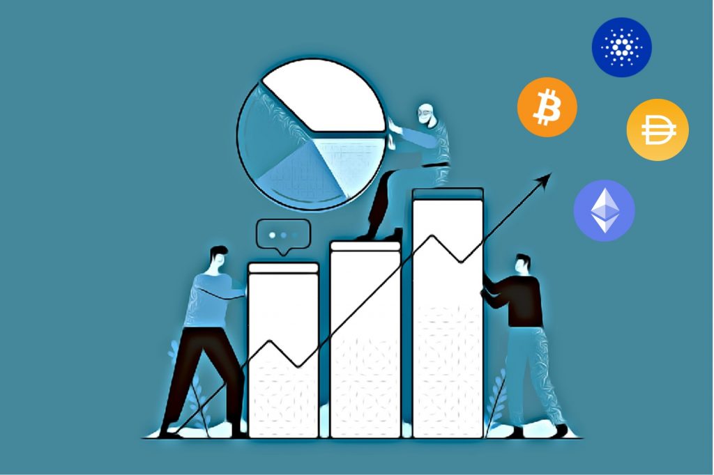 Inflationsraten der Top Kryptowährungen