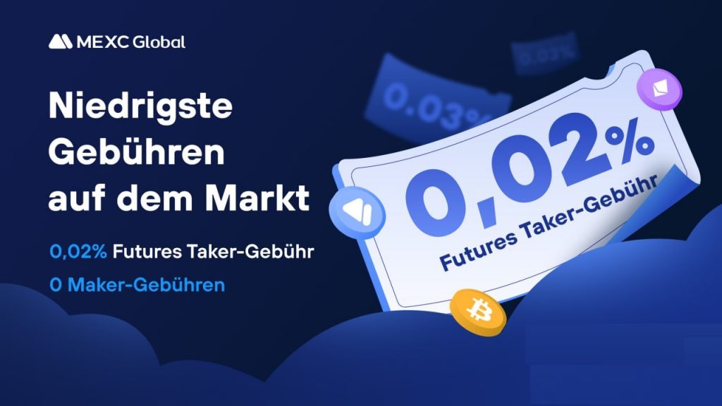 MEXC Gebühren so niedrig wie nie zuvor