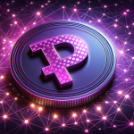 Polkadot Coin im Blockchain-Netzwerk