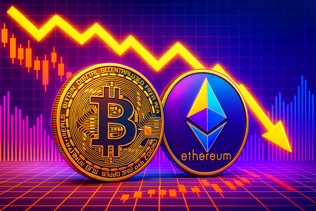 Bitcoin (BTC) und Ethereum (ETH) Analyse (KW50-2)