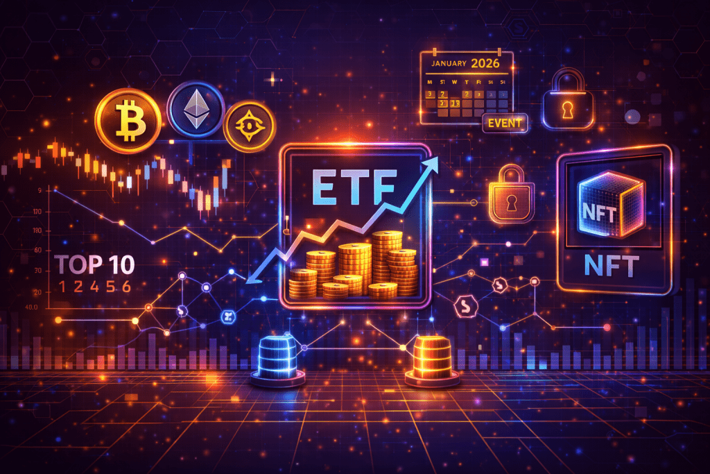 Die spannendsten Entwicklungen von Bitcoin, Altcoins und dem gesamten Kryptomarkt in 2026
