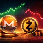 Monero Kurs (XMR) steigt während Zcash kurs (ZEC) fällt
