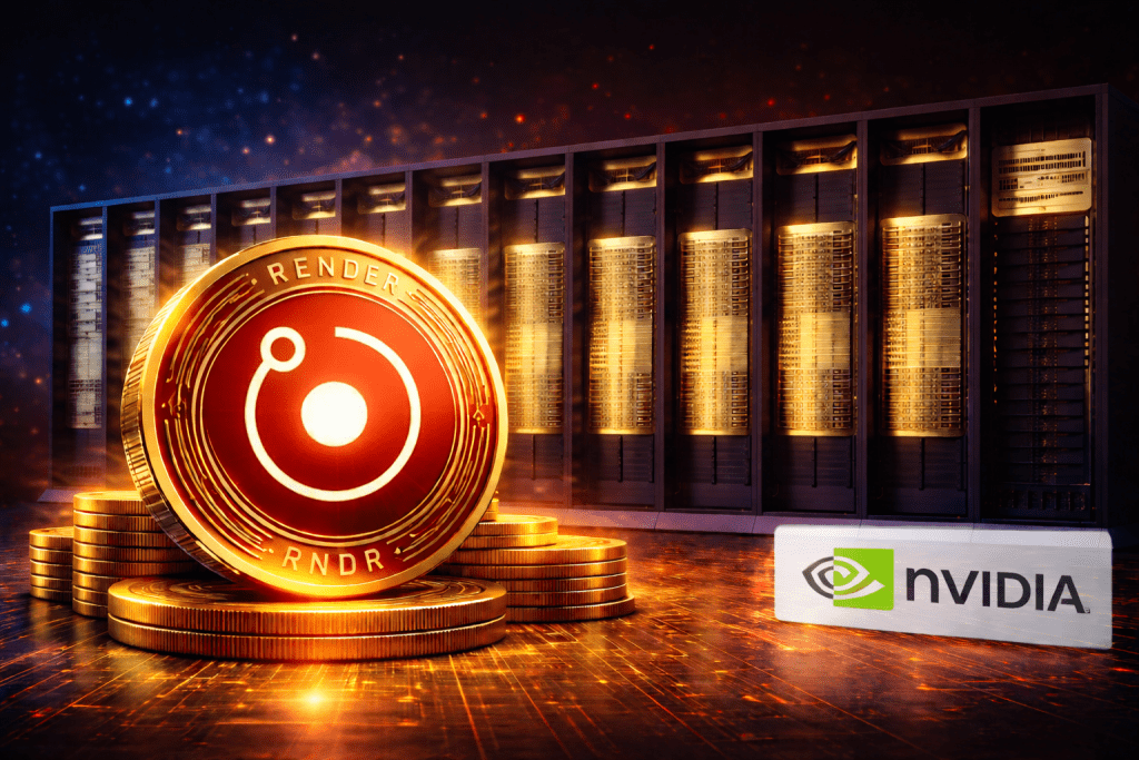 RENDER Coin vor der Plattform Vera Rubin von NVIDIA