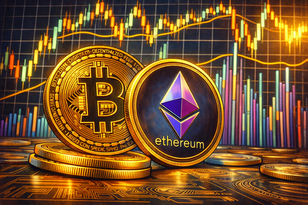 Bitcoin Kurs und Ethereum Kurs