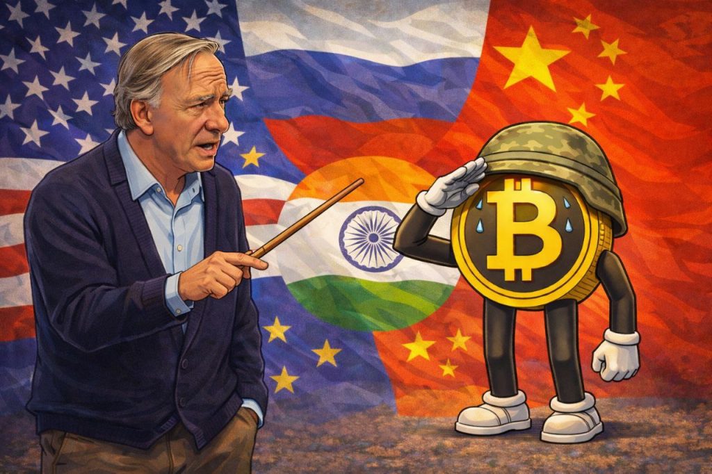 Titelbild zur Bitcoin News über die Rolle von BTC in der neuen Weltordnung