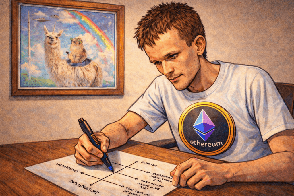 Titelbild zur Ethereum News und der Zukunft von ETH in Crypto AI